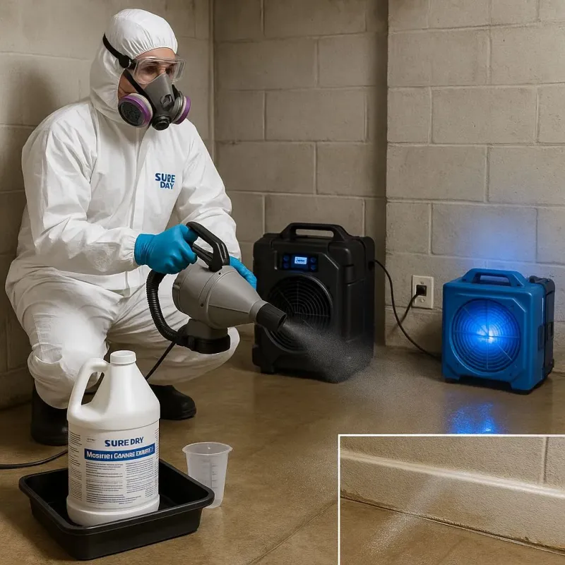 Sanitization and Odor Removal process in Seymour, TX