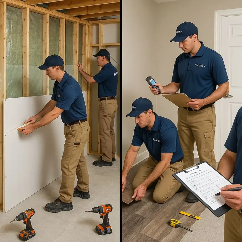 Repairs and Reconstruction process in Seymour, TX